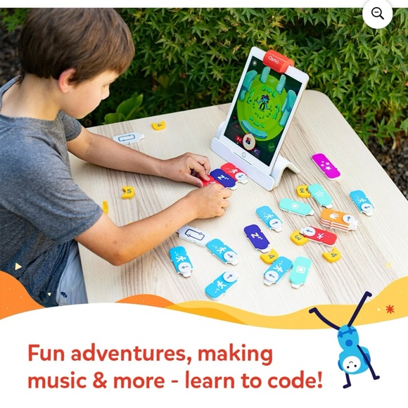 Osmo Coding Starter Kit for iPad Learning Games Stem Toy Ages 5-12 Learn to Code - Picture 9 of 16